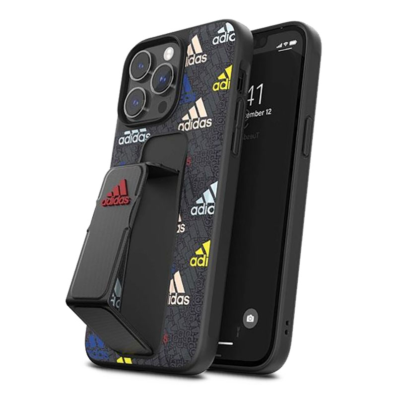 Coque ADIDAS SP Grip Case avec Logos & Sangle Rétractable pour iPhone 14 Pro