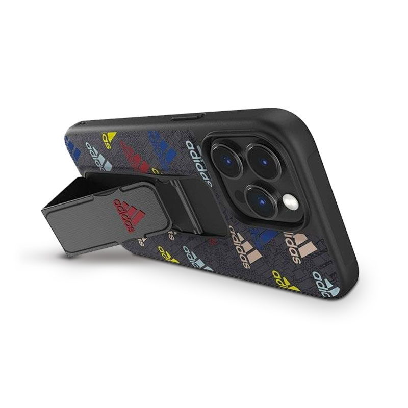 Coque ADIDAS SP Grip Case avec Logos & Sangle Rétractable pour iPhone 14 Pro