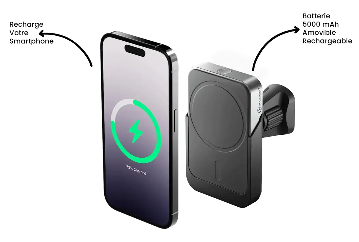 Chargeur Voiture MagSafe ALOGIC Matrix+
