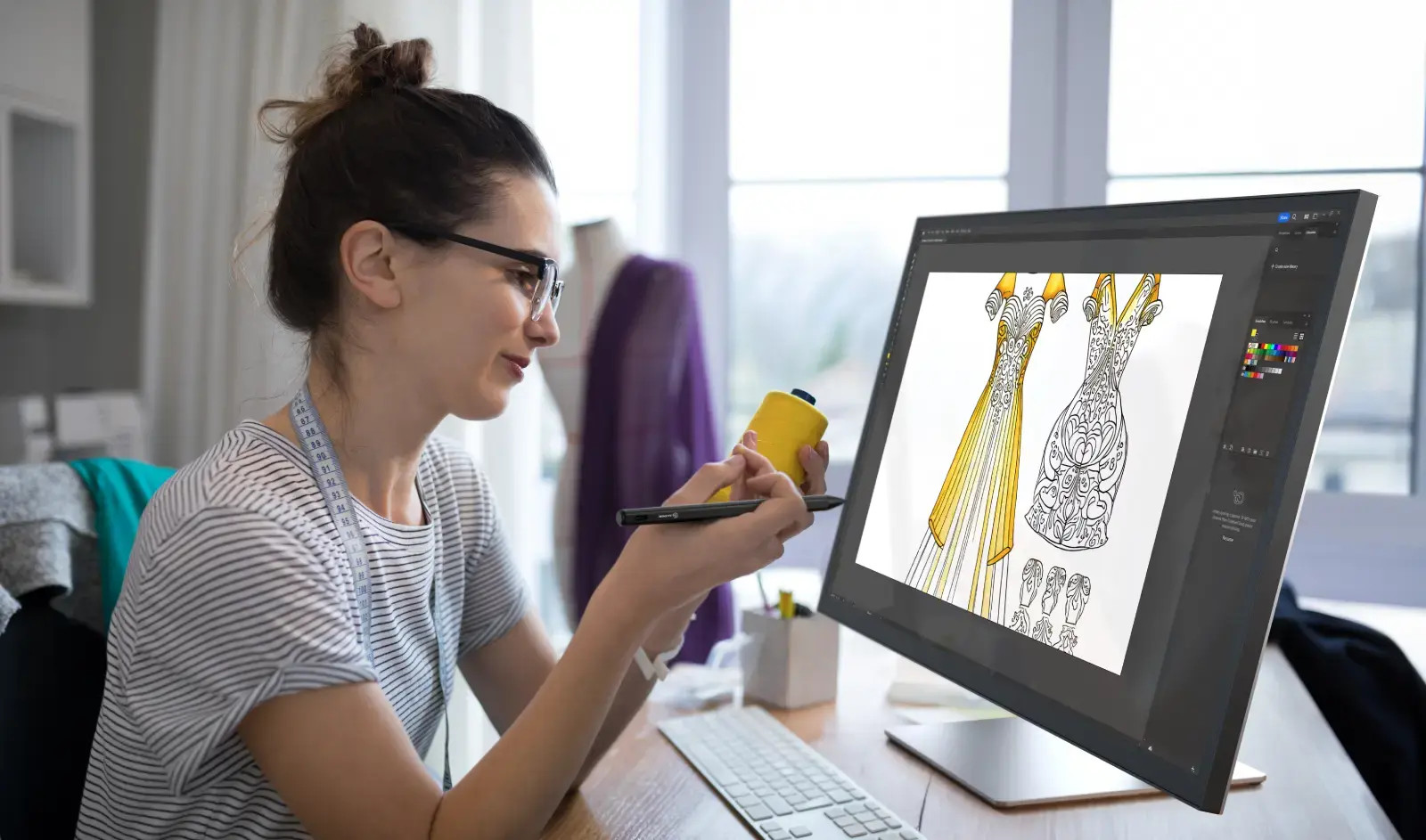 Moniteur Tactile ALOGIC Clarity Max Touch 32" 4K UHD