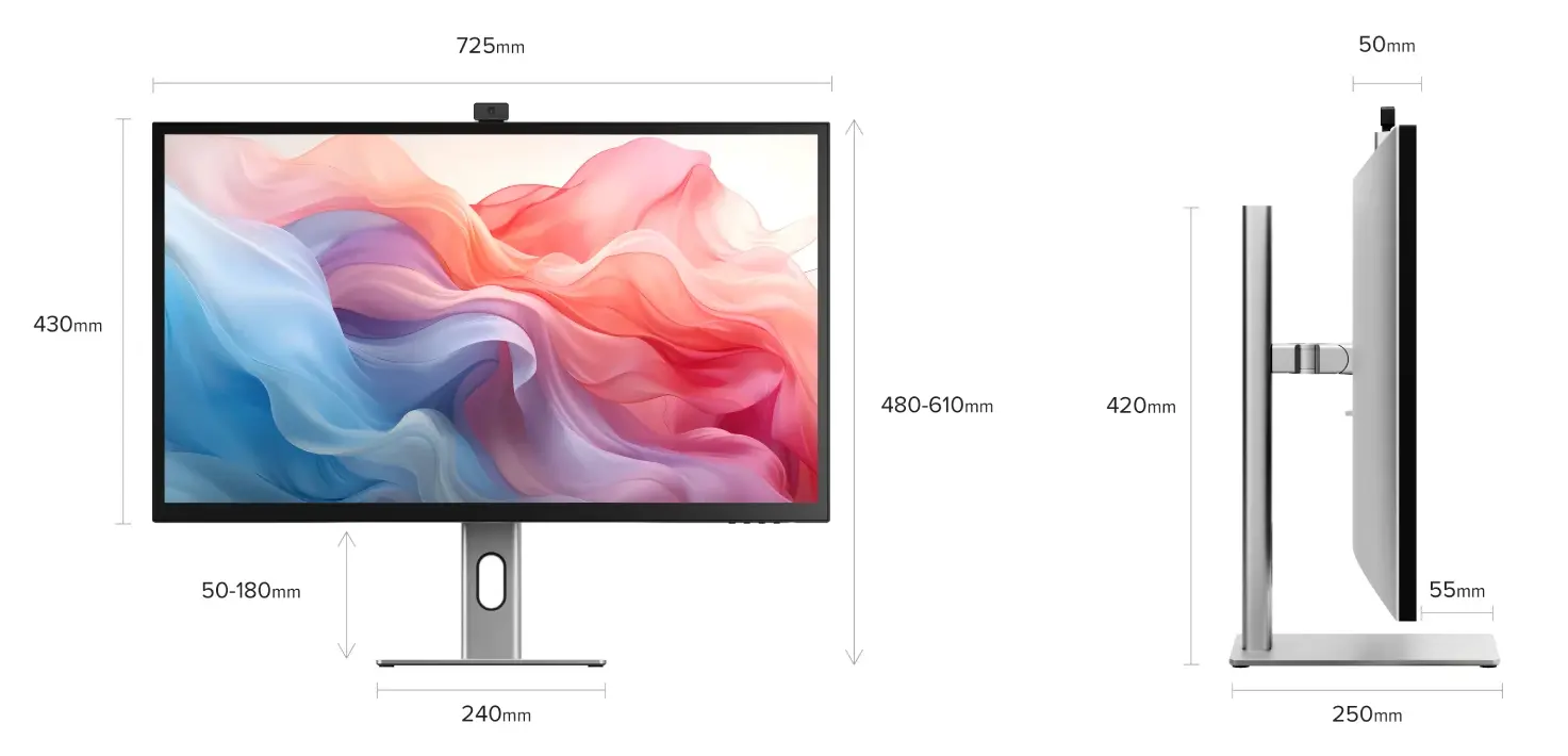 Moniteur Tactile ALOGIC Clarity Max Touch 32" 4K UHD
