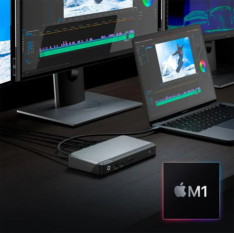 Station d’Accueil ALOGIC DX3 USB-C 100W