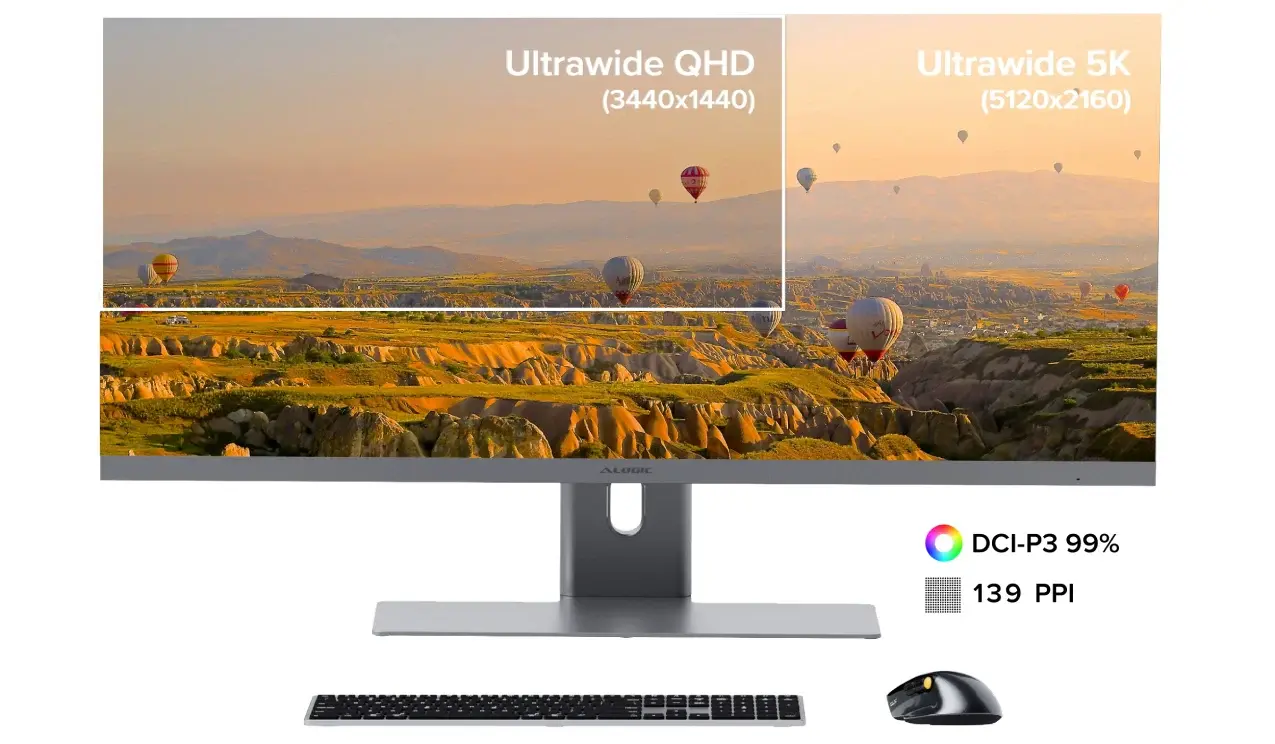 Moniteur Panoramique ALOGIC Edge 40'' 5K