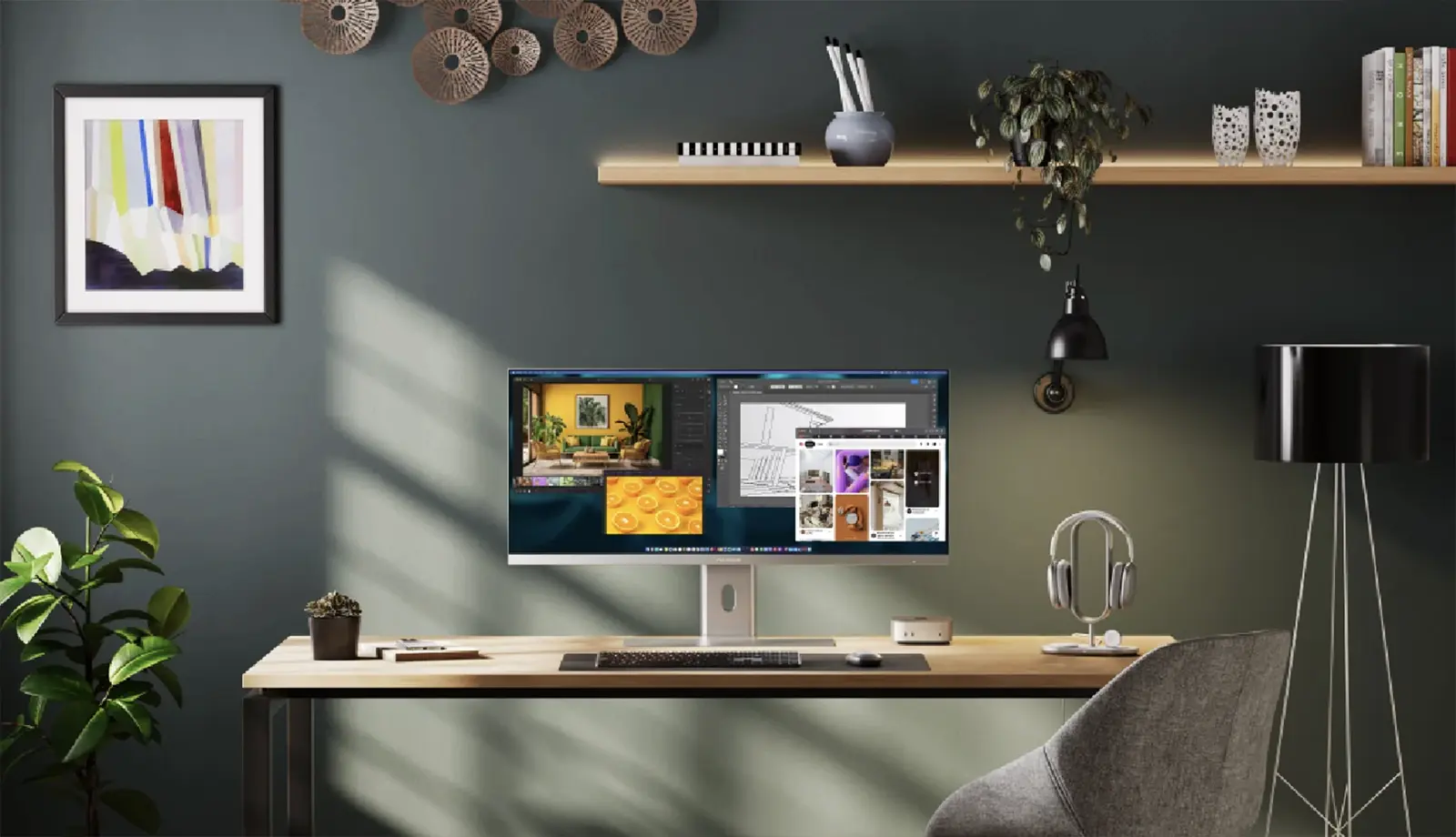 Moniteur Panoramique ALOGIC Edge 40'' 5K