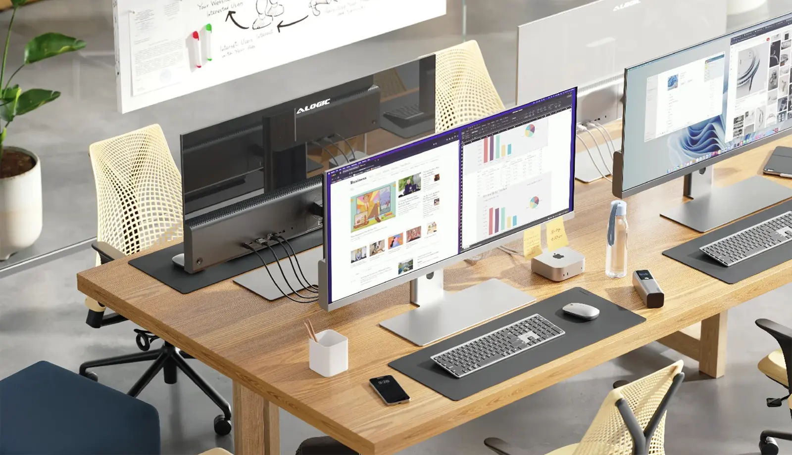 Moniteur Panoramique ALOGIC Edge 40'' 5K