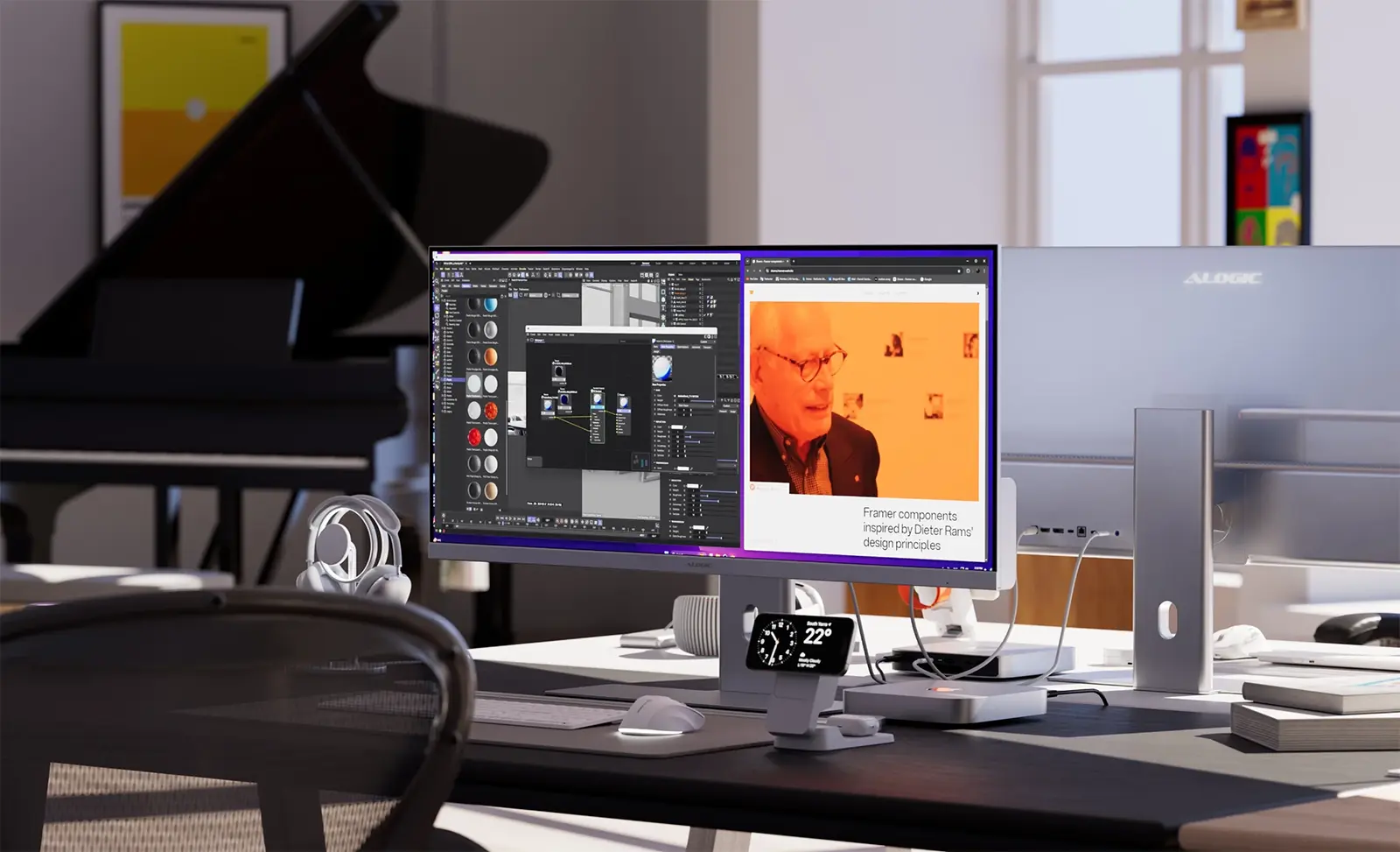 Moniteur Panoramique ALOGIC Edge 40" UWQHD