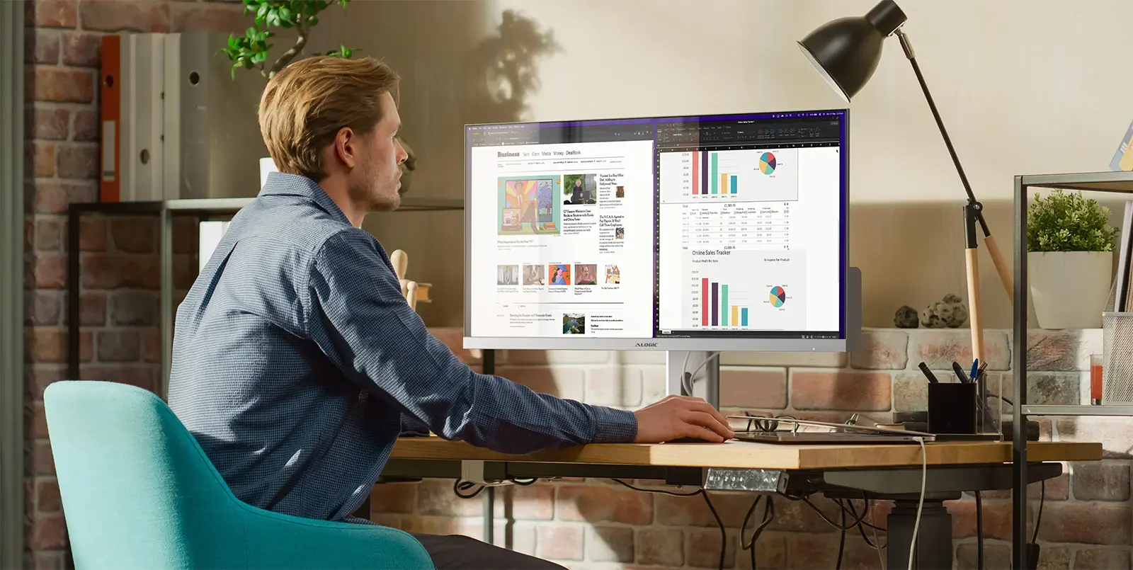 Moniteur Panoramique ALOGIC Edge 40" UWQHD