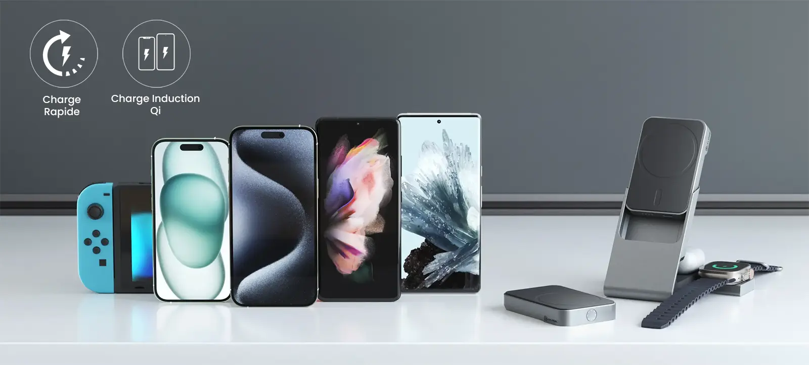 Station de Charge ALOGIC Matrix+ 3-en-1