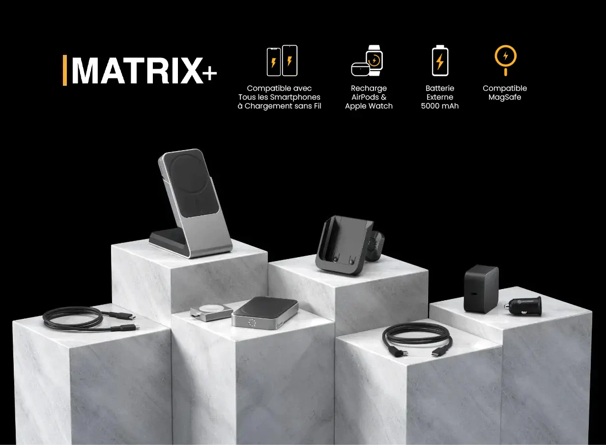 Station de Charge ALOGIC Matrix+ 3-en-1