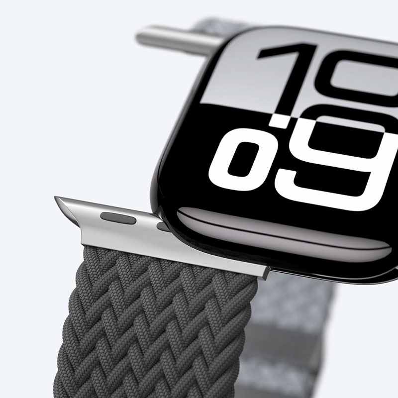 Pack de 2 Bracelets Tressés AMAZING THING MagniFit Glamour Blend pour Apple Watch