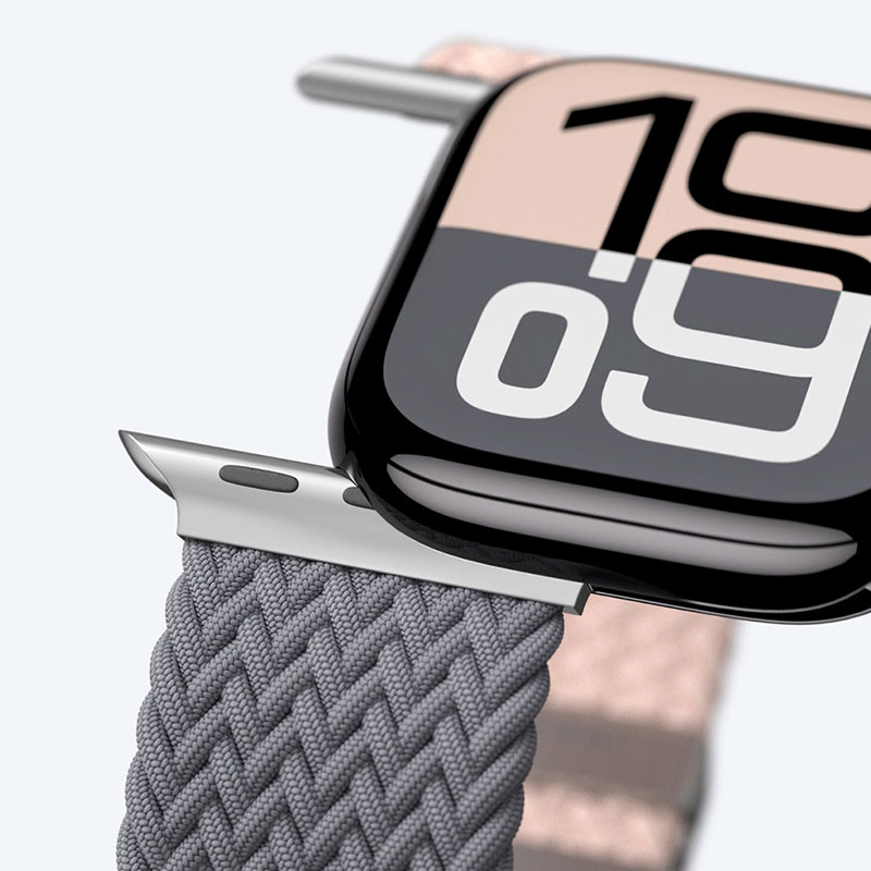 Pack de 2 Bracelets Tressés AMAZING THING MagniFit Glamour Blend pour Apple Watch