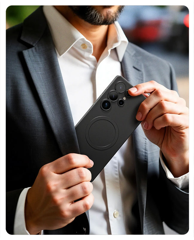 Coque Magnétique AMAZING THING Minimal Air pour Galaxy S25 Edge