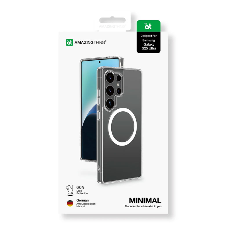 Coque Magnétique AMAZING THING Minimal Mag pour Galaxy S25 Ultra