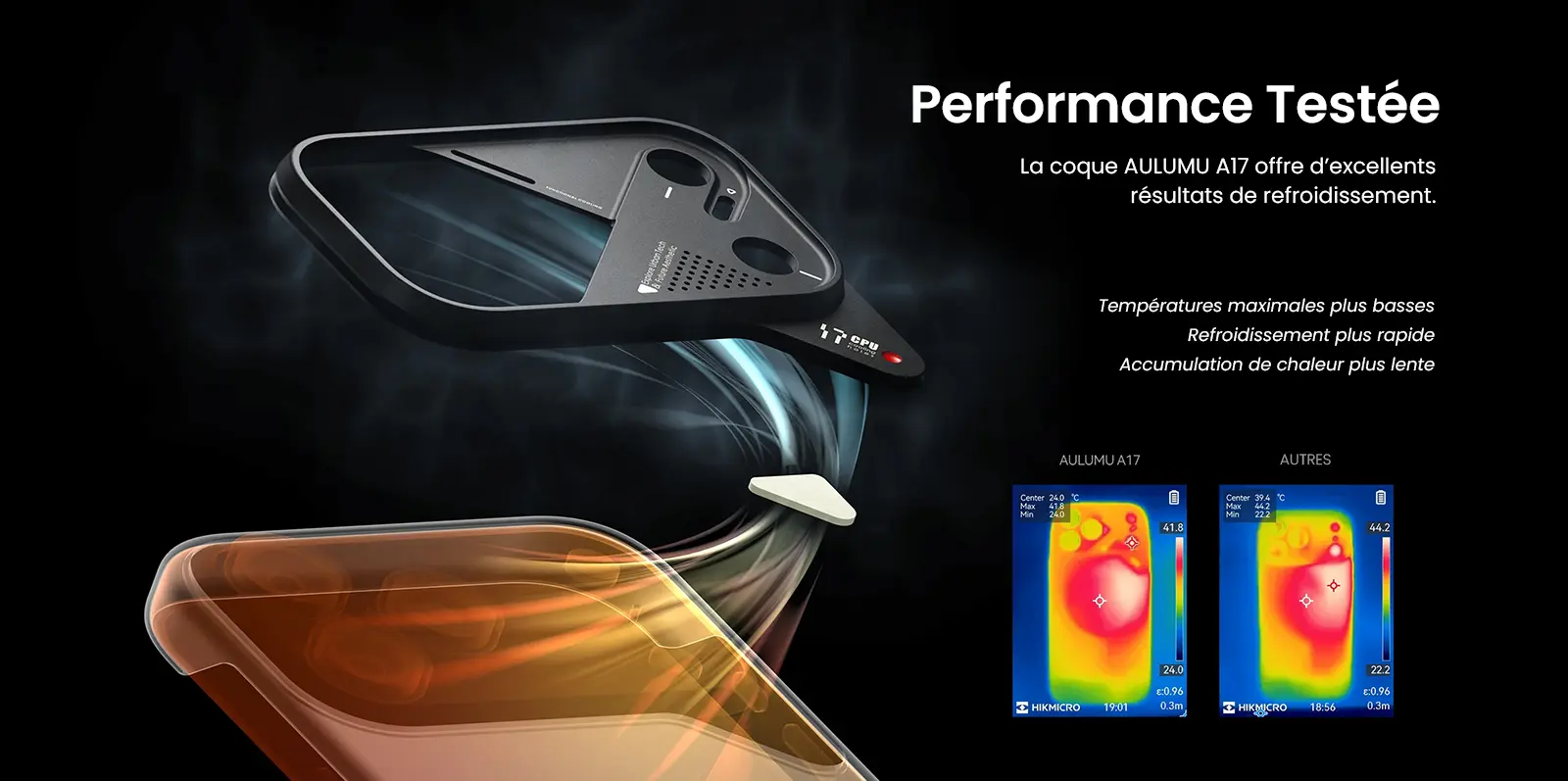 Coque MagSafe iPhone 17 Pro Aulumu protection optimale angles et appareil photo