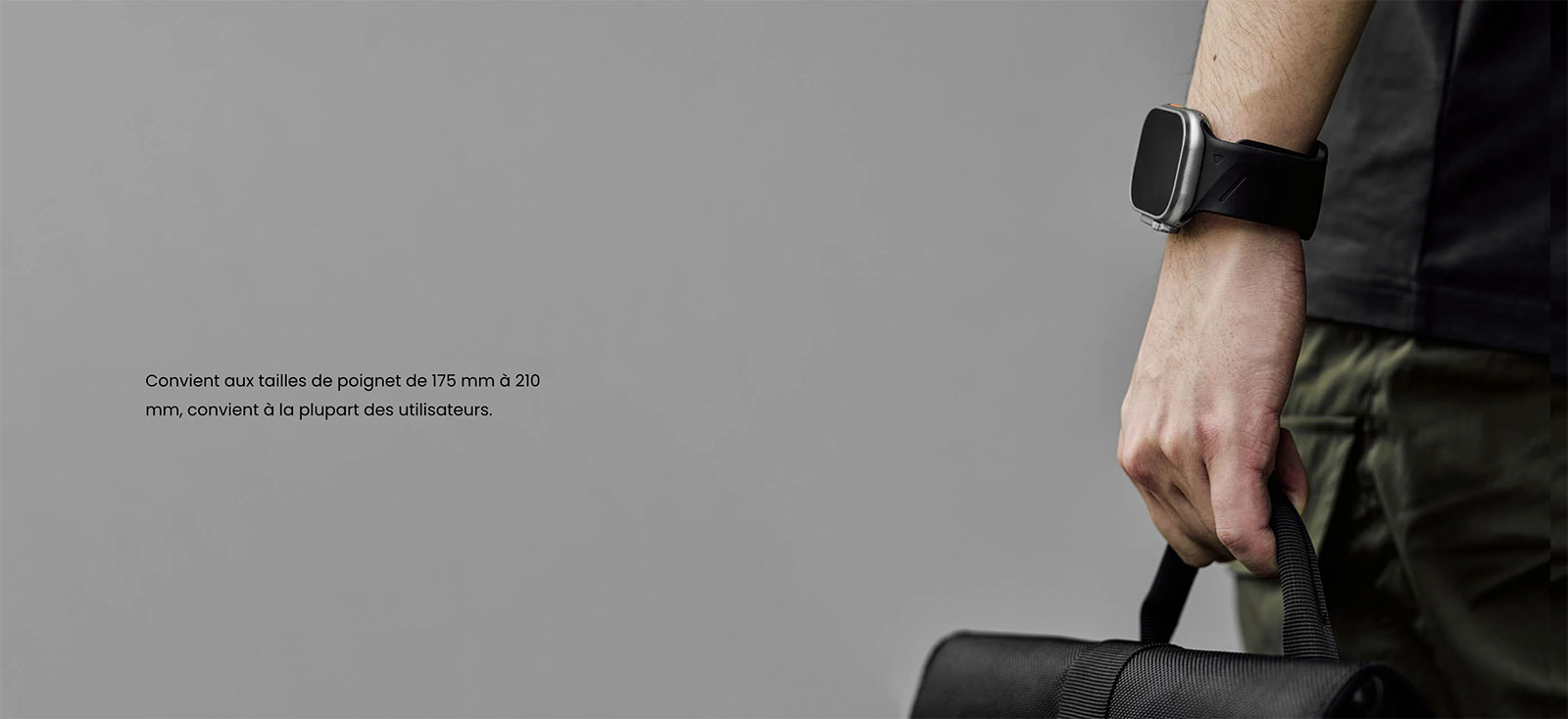 Bracelet AULUMU Sport Band A02 Offbeat pour Apple Watch