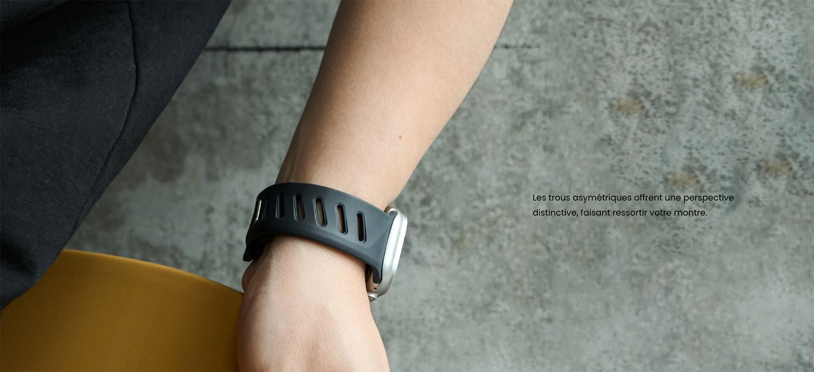 Bracelet AULUMU Sport Band A02 Offbeat pour Apple Watch