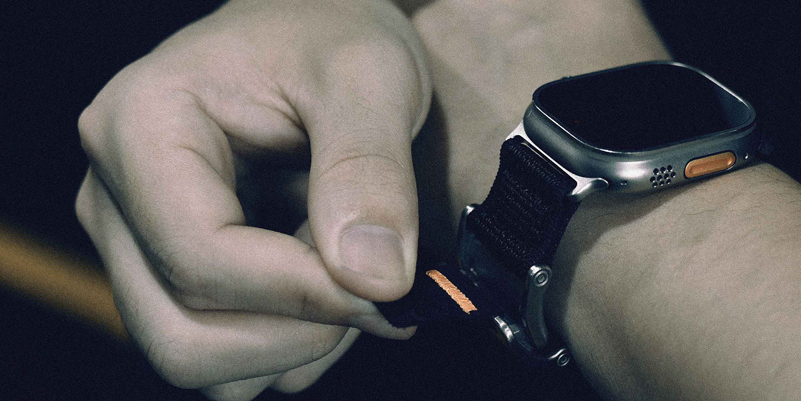 Bracelet Nylon AULUMU A11 Mag Buckle pour Apple Watch