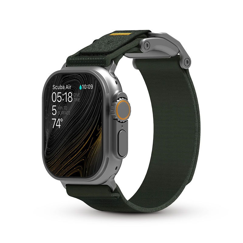 Bracelet Nylon AULUMU A11 Mag Buckle pour Apple Watch