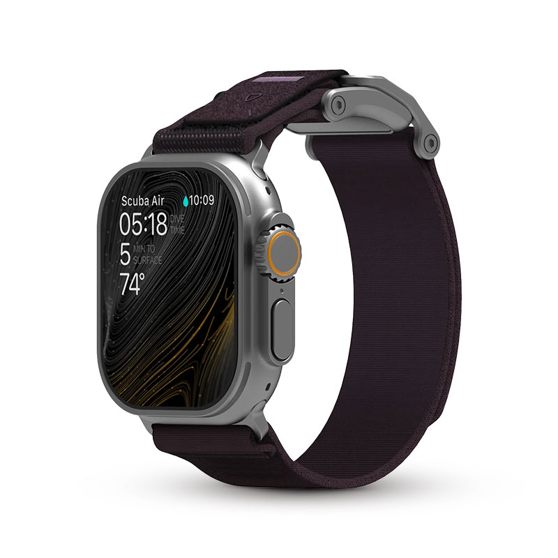 Bracelet Nylon AULUMU A11 Mag Buckle pour Apple Watch