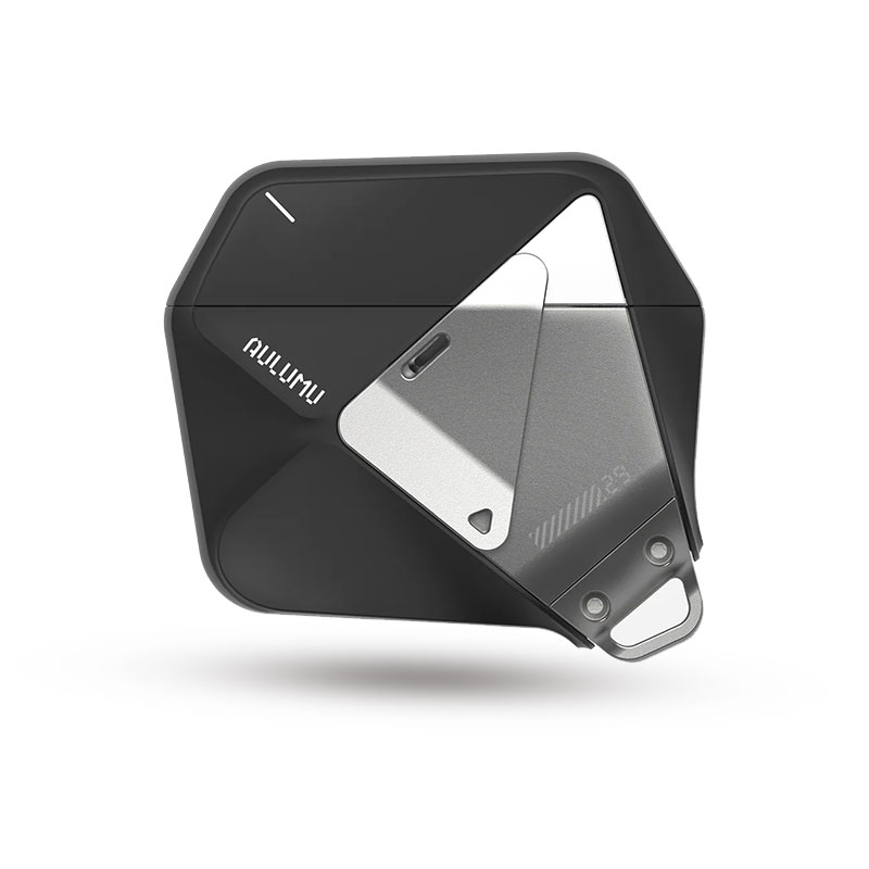 Étui AULUMU A29 Geometric Case avec Dragonne Amovible pour AirPods 4