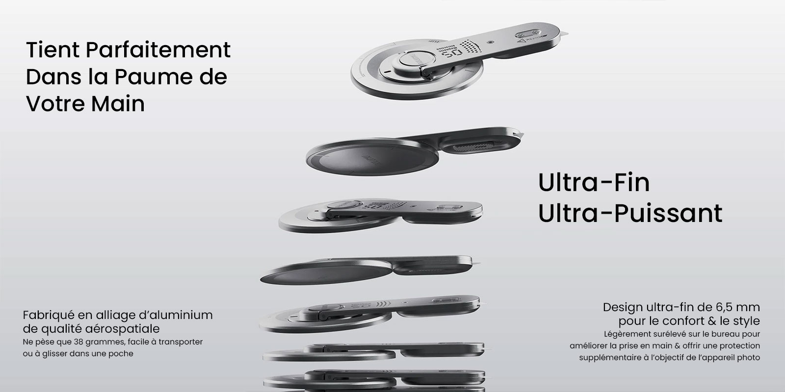 Support MagSafe 5-en-1 AULUMU G05 Air