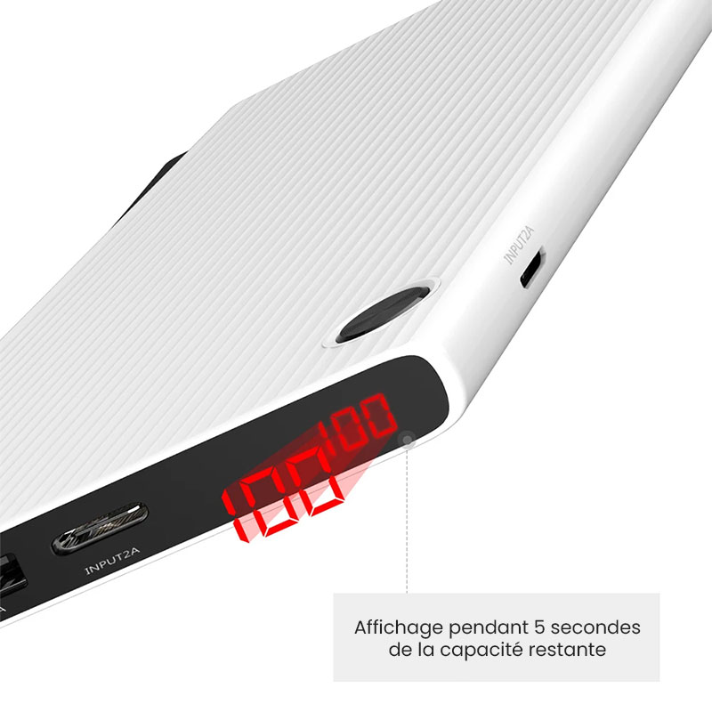 Batterie de Secours BASEUS Esazi 10000 mAh