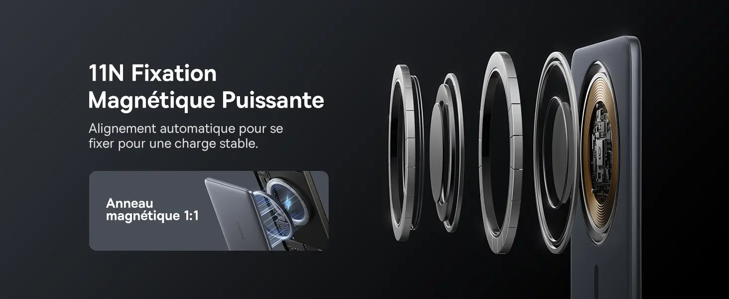 Batterie Externe MagSafe BASEUS PicoGo - Capacité 5000 mAh