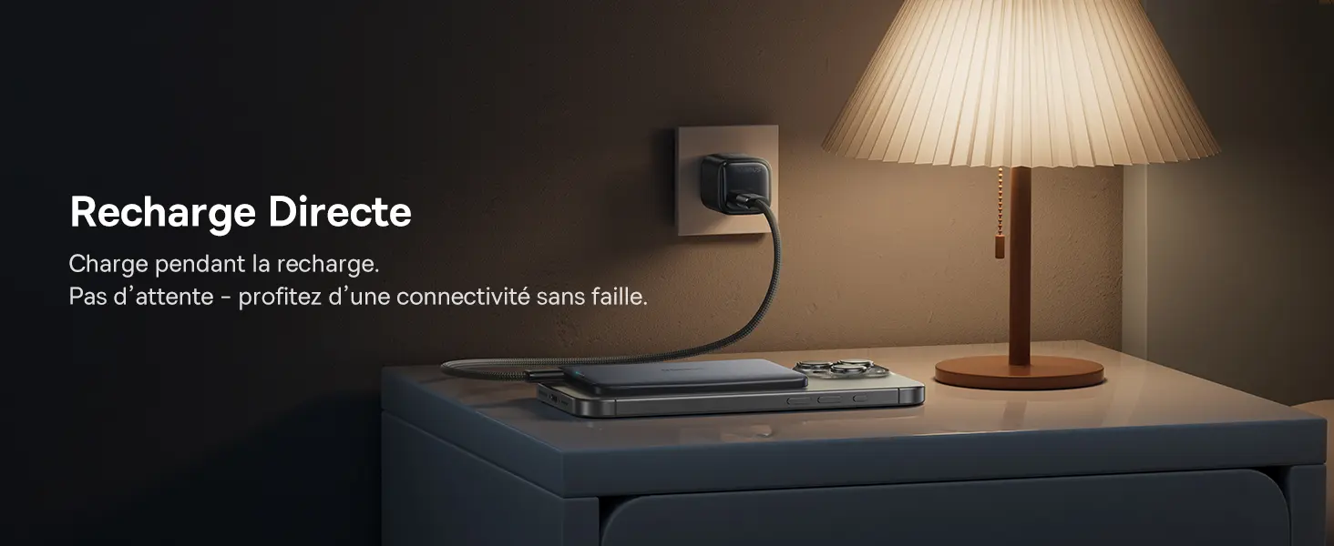 Batterie Externe MagSafe BASEUS PicoGo - Capacité 5000 mAh