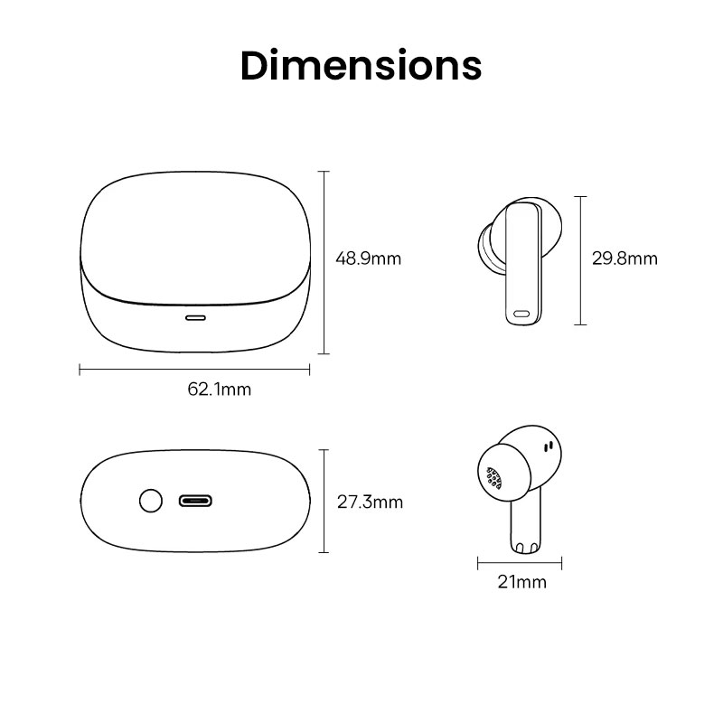 Écouteurs Bluetooth BASEUS Bowie M2s