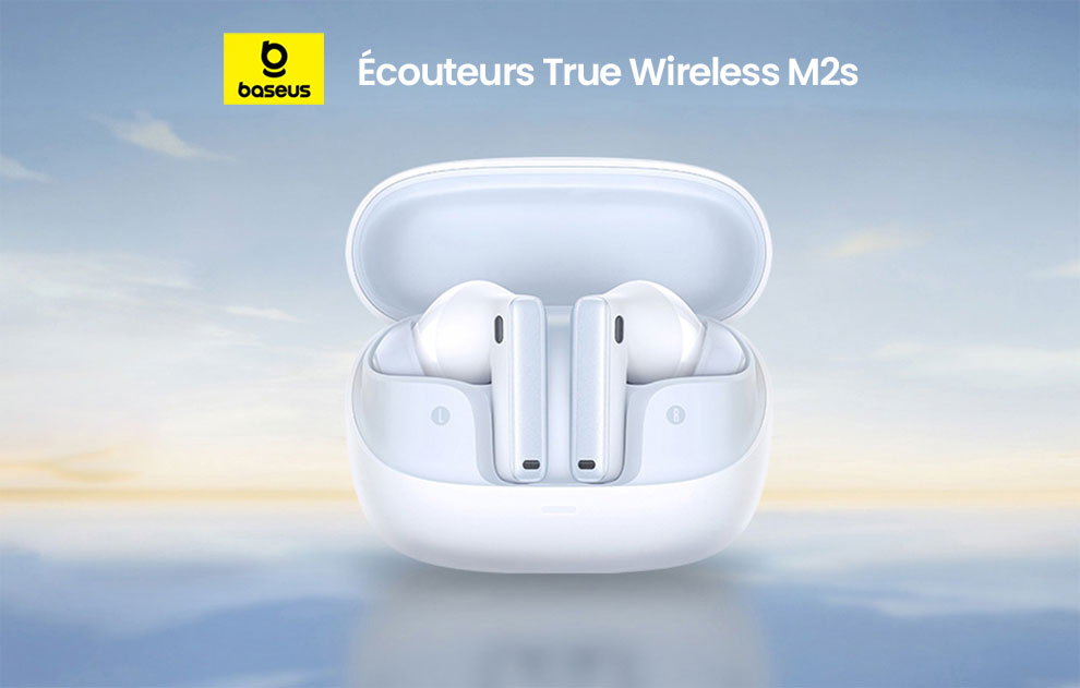 Écouteurs Bluetooth BASEUS Bowie M2s