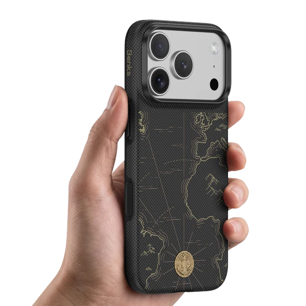Design ultra-fin de la coque BENKS ArmorEdge Air Navigator en Kevlar pour iPhone 18 Pro Max et iPhone 17 Pro Max