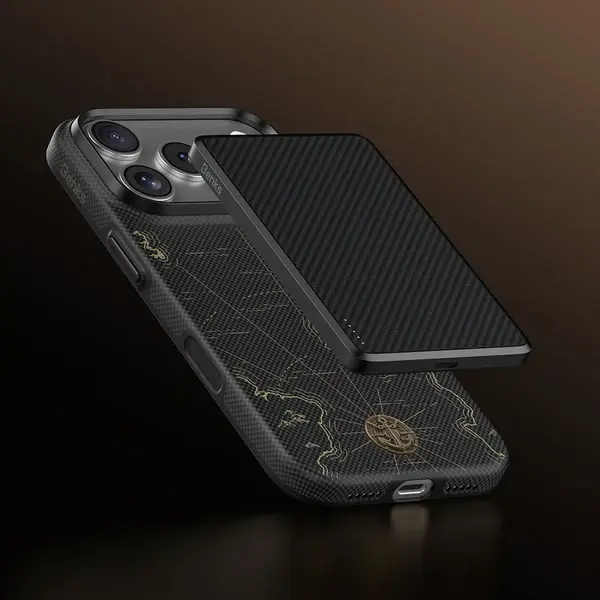 Puissant alignement magnétique de la coque BENKS ArmorEdge Air Navigator pour iPhone 18 Pro Max et iPhone 17 Pro Max