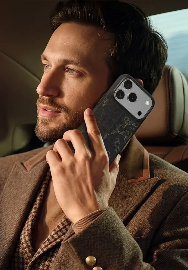 Coque BENKS ArmorEdge Air Navigator en Kevlar pour iPhone 18 Pro Max et 17 Pro Max