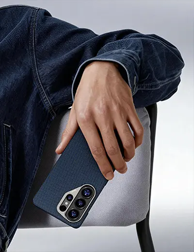 Galaxy S26 Plus - Coque MagSafe BENKS ArmorTint en Fibre Dupont Kevlar 1000D