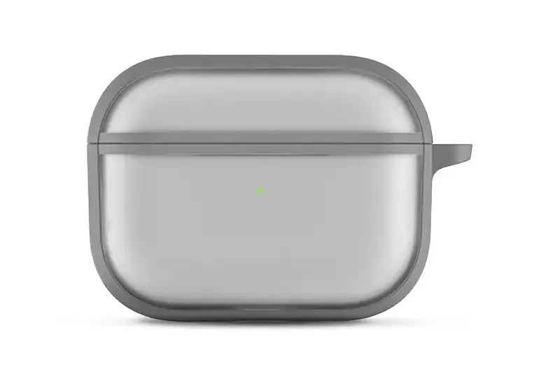 Coque Translucide BENKS Mist pour AirPods Pro 3 - Modèle Gris