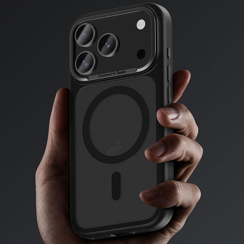 Coque MagSafe BENKS MagClap Mist Série pour iPhone 17