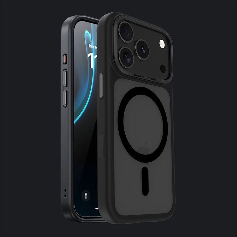 Coque MagSafe BENKS MagClap Mist Série pour iPhone 17
