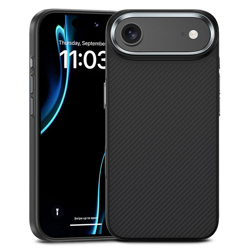 Coque MagSafe BENKS ArmorPro en Fibre Dupont Kevlar 600D pour iPhone 17 Air