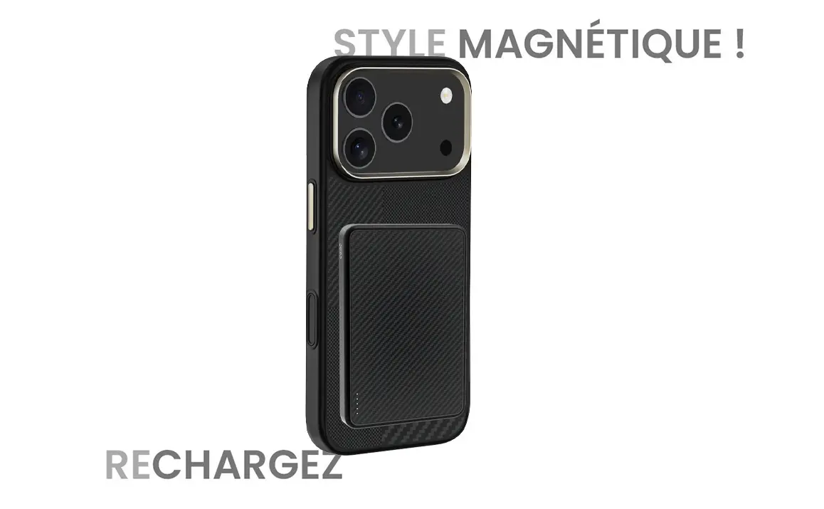 Coque MagSafe BENKS Montage ArmorPro pour iPhone 17 Pro Max