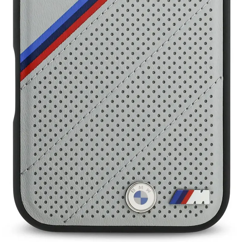 Intérieur de la coque BMW MagSafe pour iPhone Air, logos métal