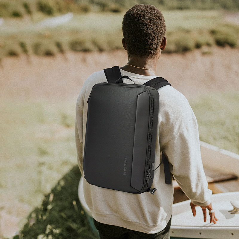 Sac à Dos Sacoche WOZINSKY Premium BackPack pour MacBook & Ordinateur Portable Jusqu'à 15,6'