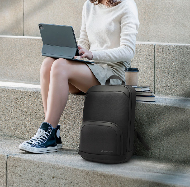Sac à Dos WOZINSKY Premium BackPack pour MacBook & Ordinateur Portable Jusqu'à 15,6'
