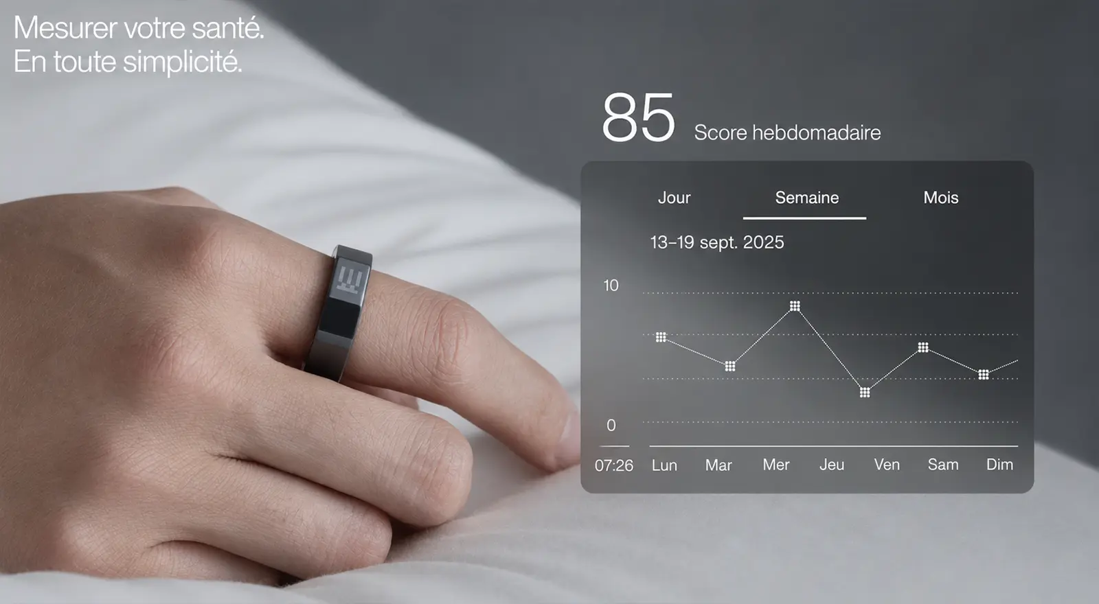 Suivi du sommeil avec la bague connectée Even Realities R1 et analyse des phases de sommeil