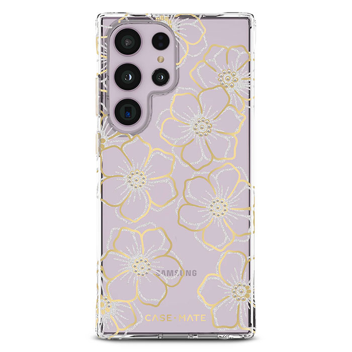 Coque Strass CASE MATE Floral Gems pour Galaxy S23 Ultra 5G