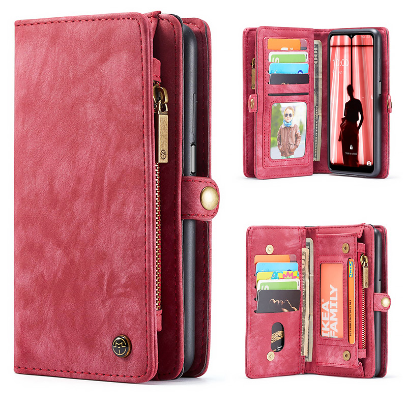 Étui Portefeuille CaseMe avec Coque Détachable pour Galaxy A32 5G