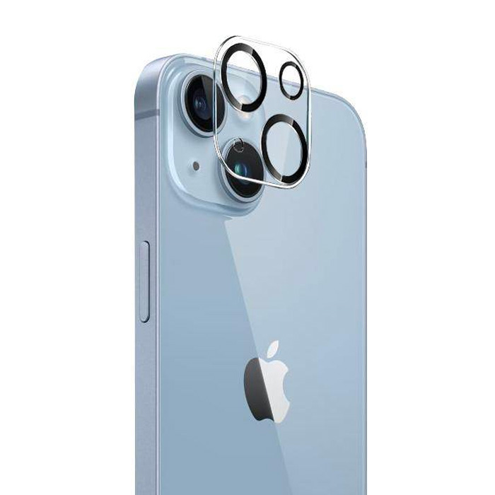 Protection Caméra en Verre Trempé CRONG Lens Shield pour iPhone 14