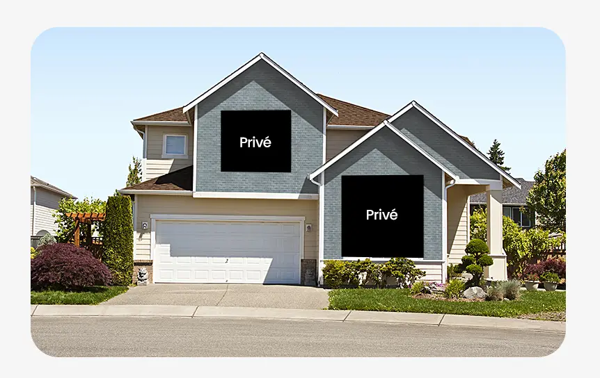 Zone de confidentialité