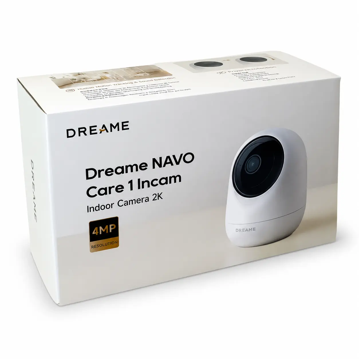 Contenu de la boîte de la caméra DREAME Navo Care 1 InCam