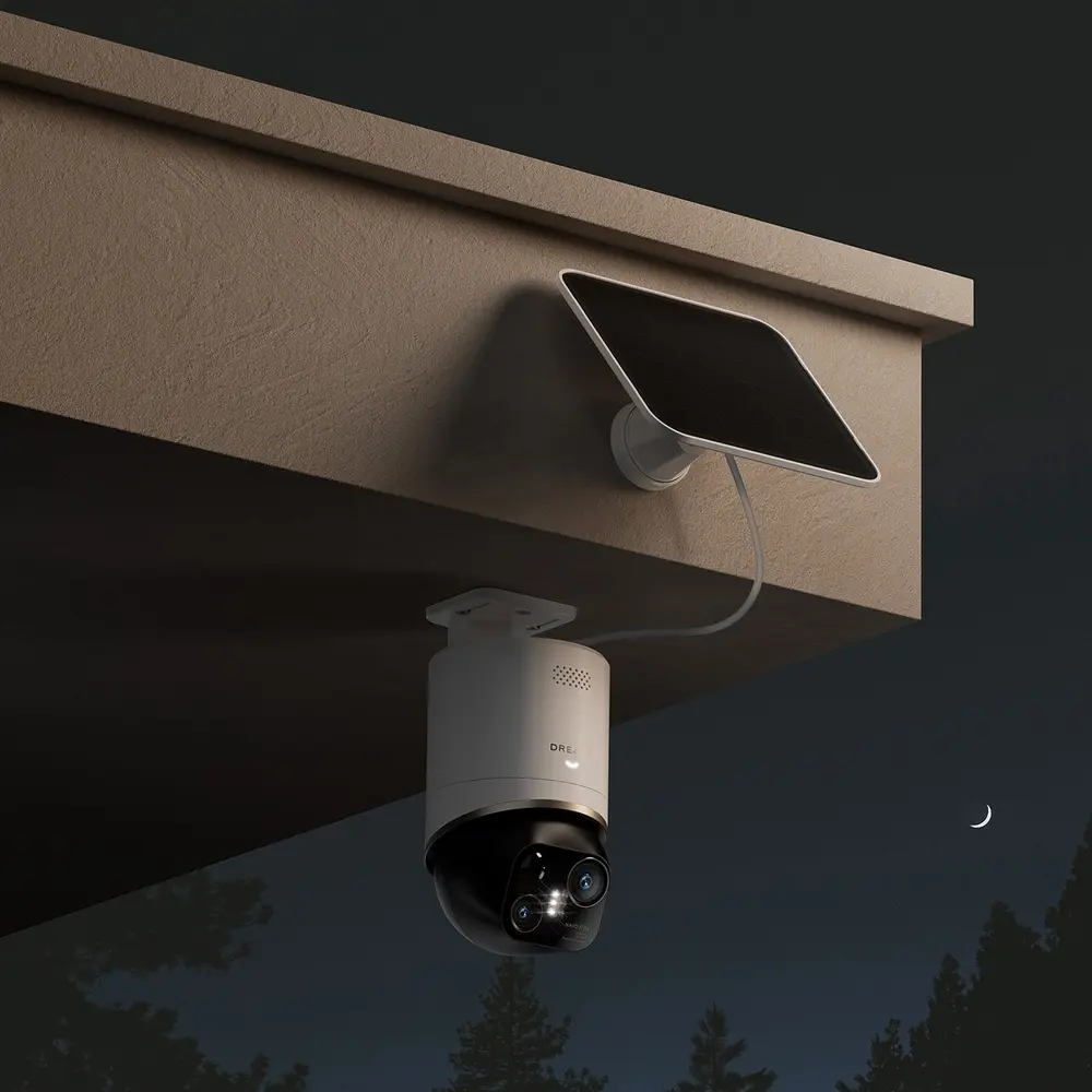 Alimentation et énergie inépuisable grâce au panneau solaire déportable DREAME Navo Elite 1 OutCam