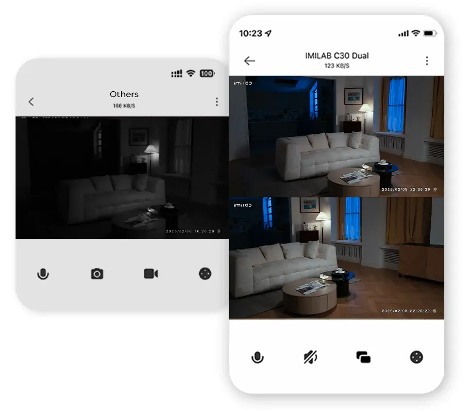 Caméra WiFi IMILAB C30 Dual